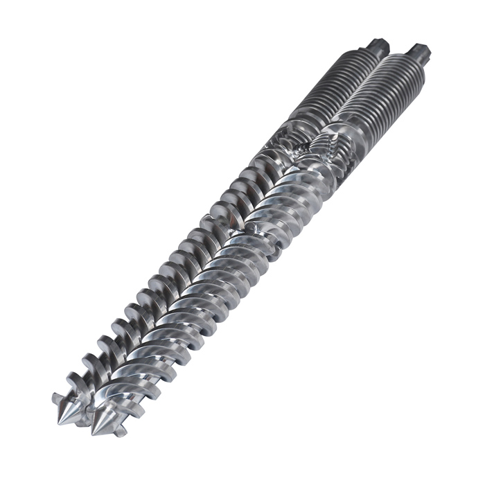 Ano ang mga tampok at bentahe ng kambal conical screw barrel？
